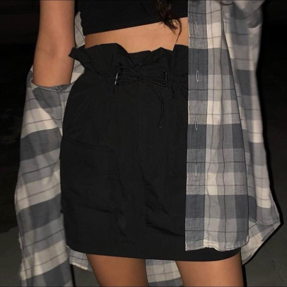 Cute mini utility skirt